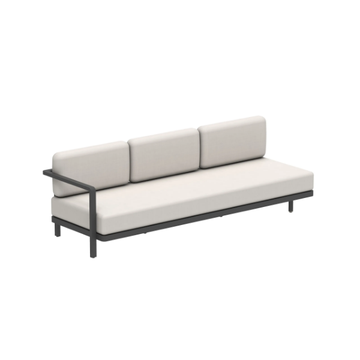 ALURA LOUNGE - Modular 3 seater Batyline® garden sofa by Royal Botania - view 3